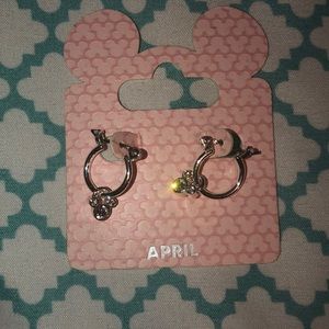 Disney hoop earrings